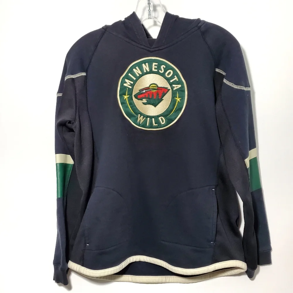 Reebok Minnesota Wild Pullover Hoodie XL (18)